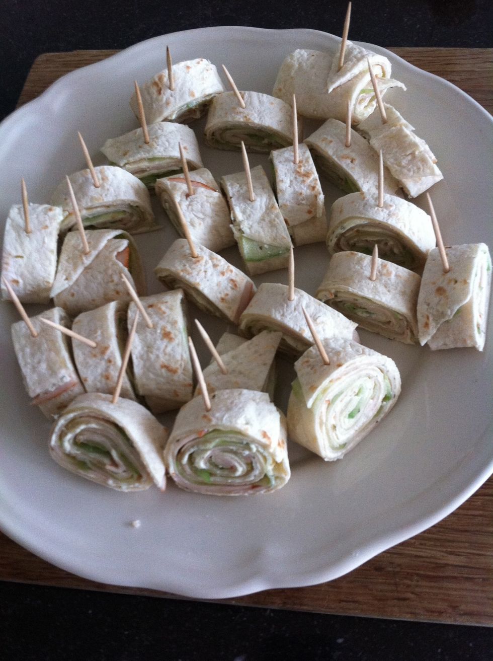 The result! They're really easy to make, but perfect for a party or something. My experience is that everyone loves them!