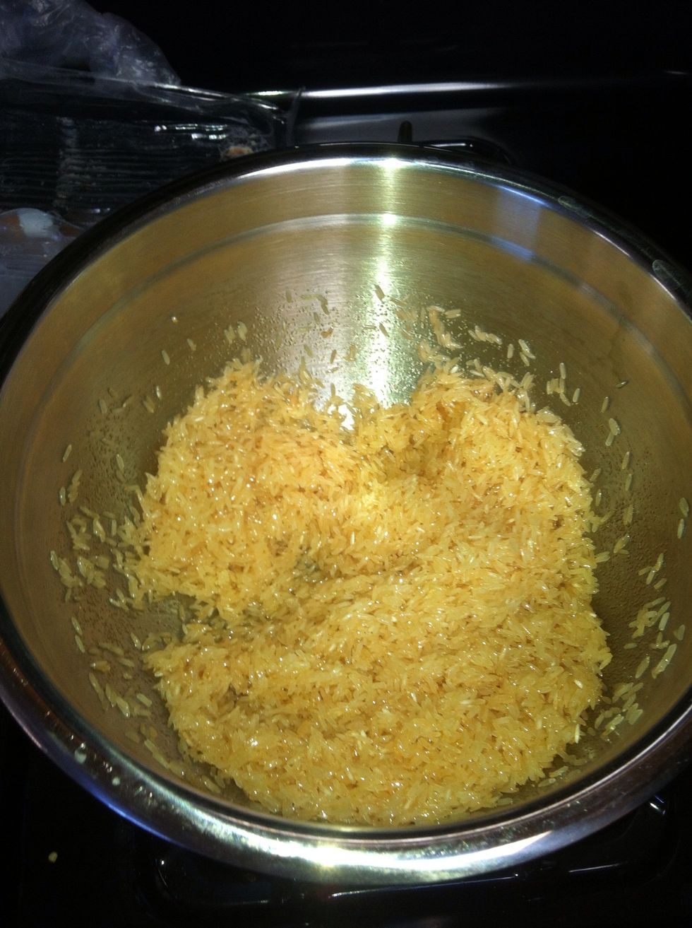 The rice should look like that