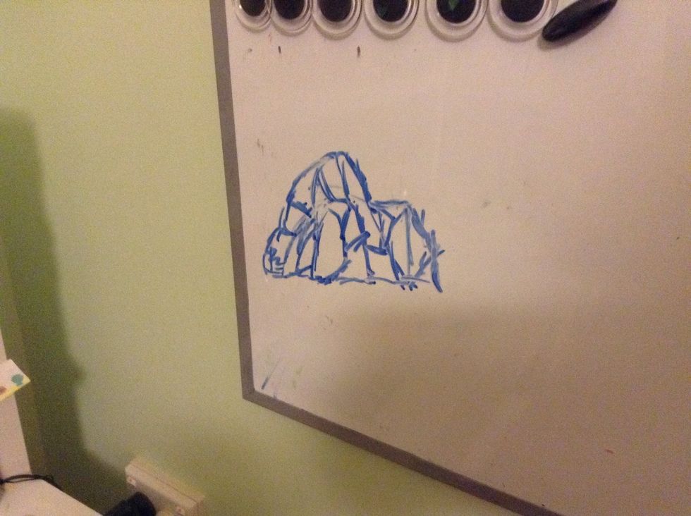 The rocks should look like this.