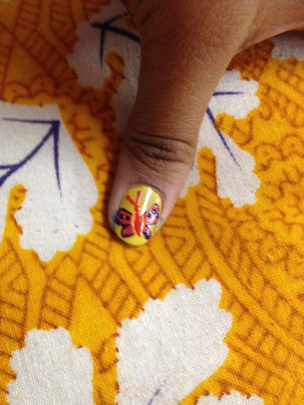 The same plain one..I drew the outline and added a few dots