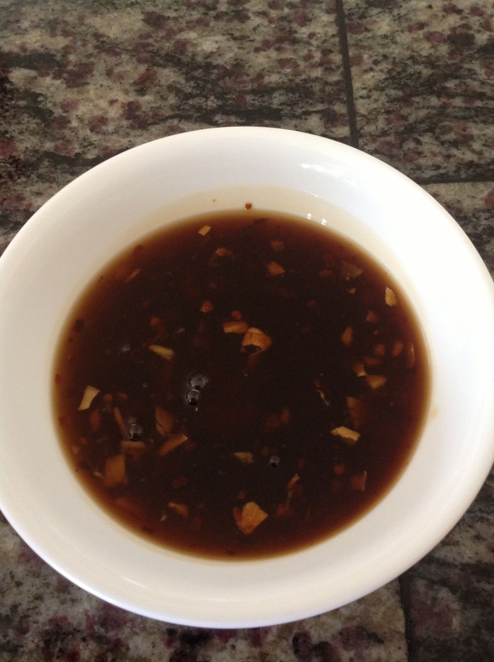 The sauce should look like this when it is done. Let it cool at room temperature and enjoy. :)