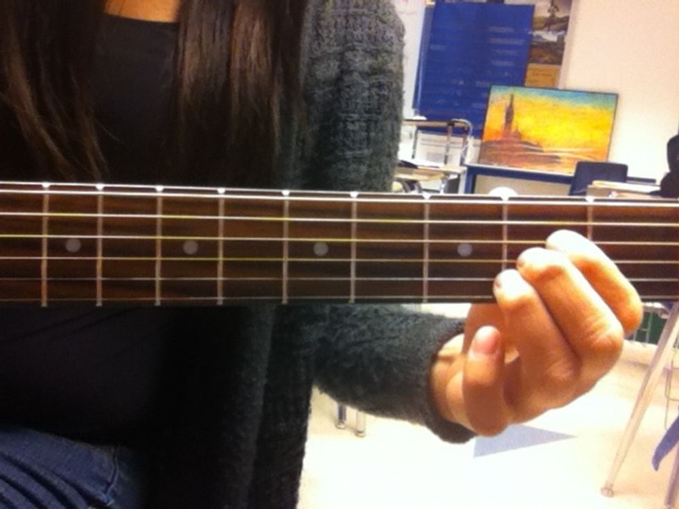 The second chord is A.