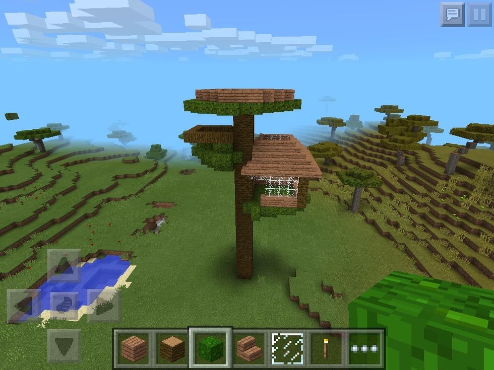 The second one is more of a look out style