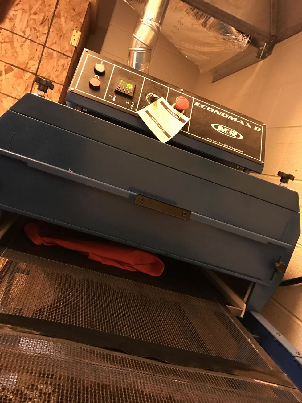 The shirt will go through the dryer.