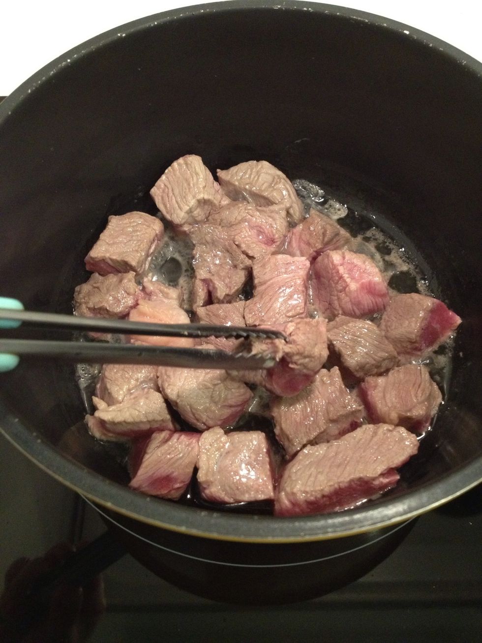 The skin color has changed