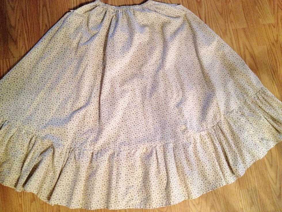 How to turn a skirt into a sun dress B+C Guides