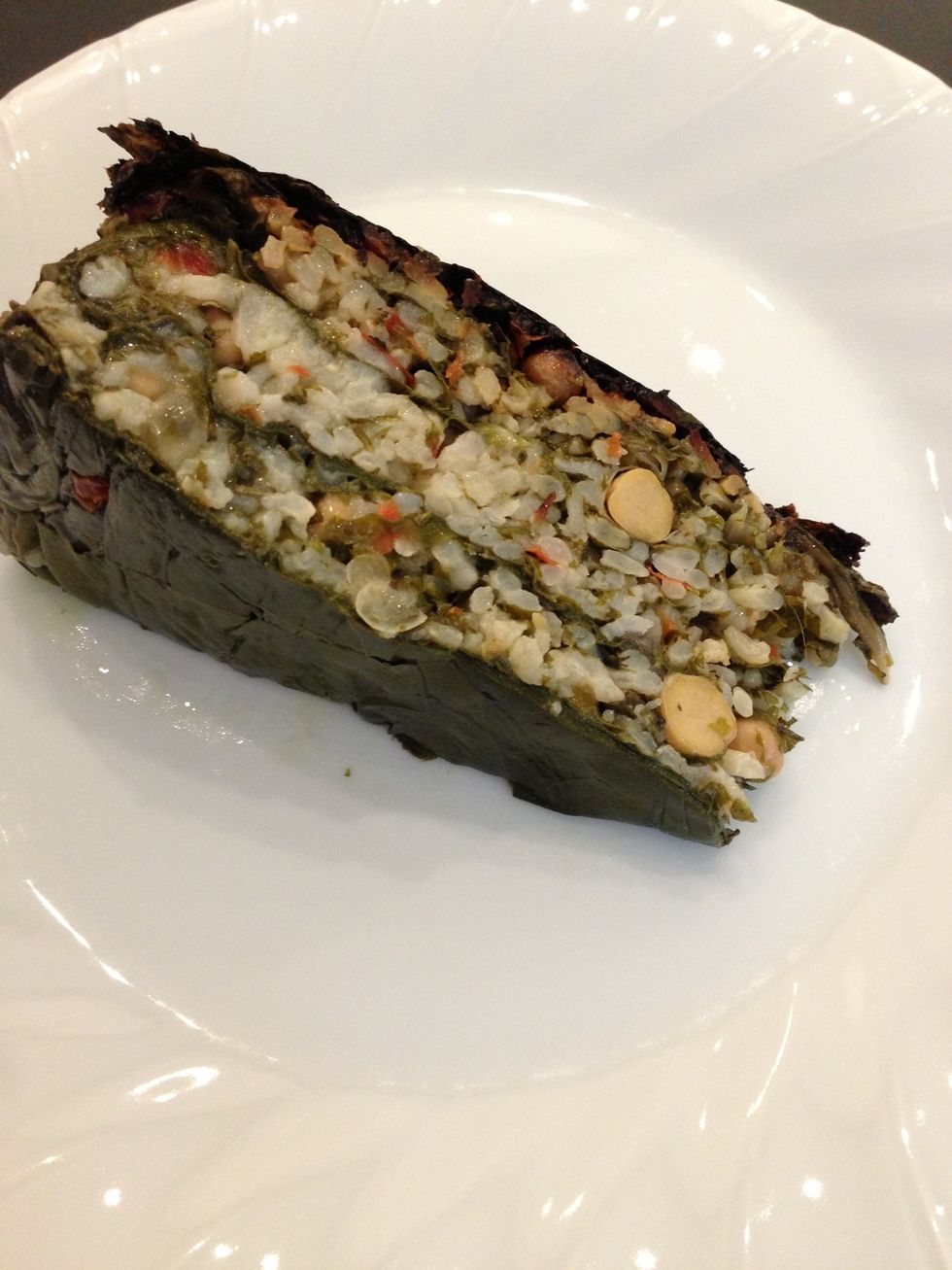 The slice should look like that