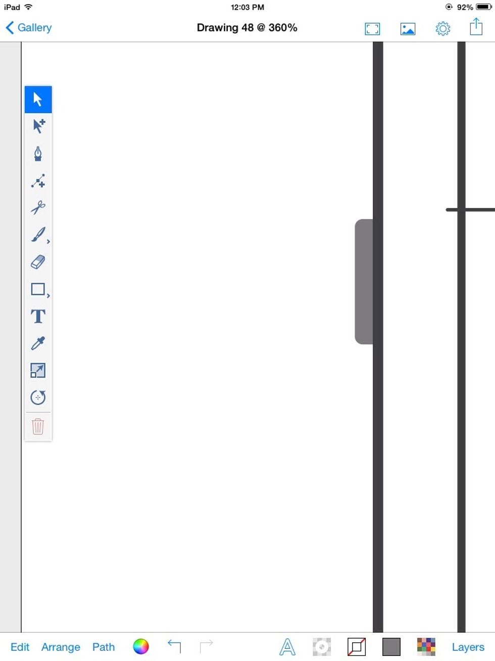 The smaller the corner radius, the more like a button if looks.