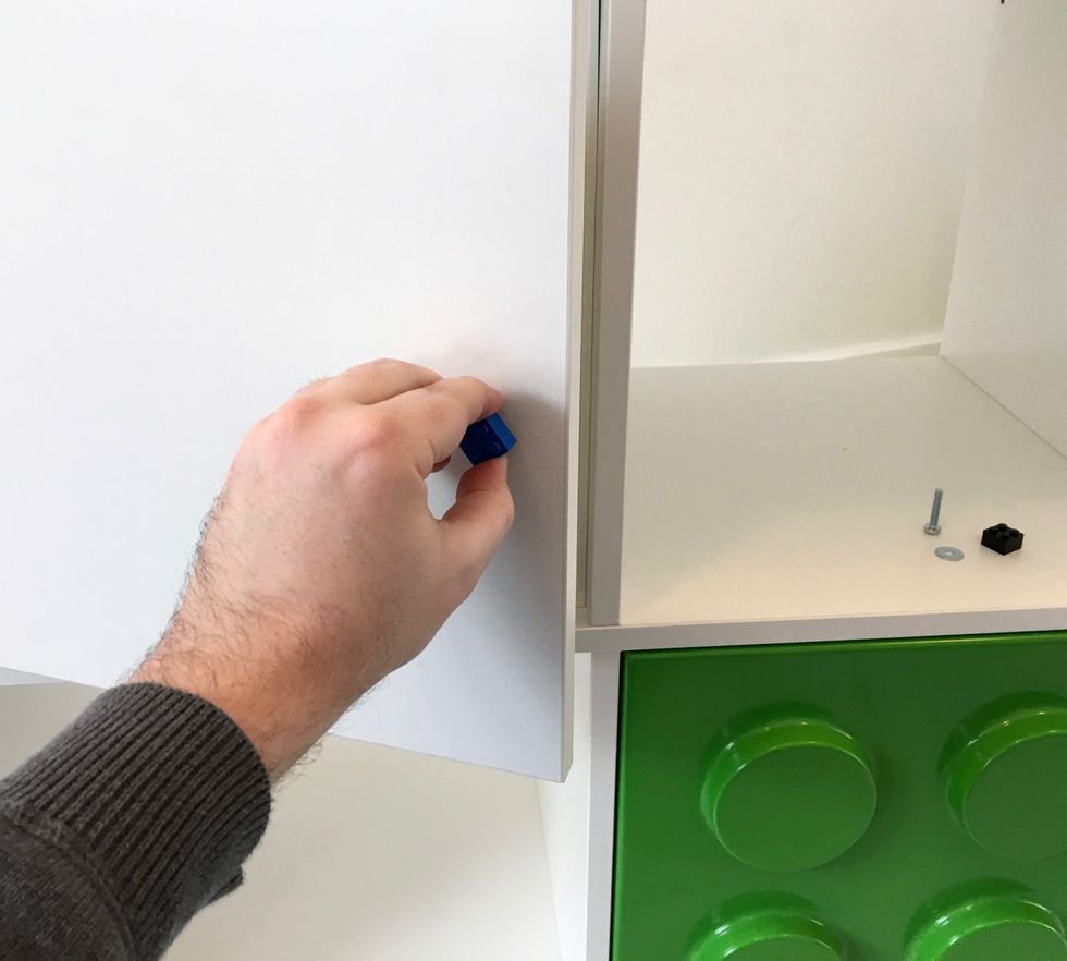 The spacer washer allows you to easily grip your new door knob