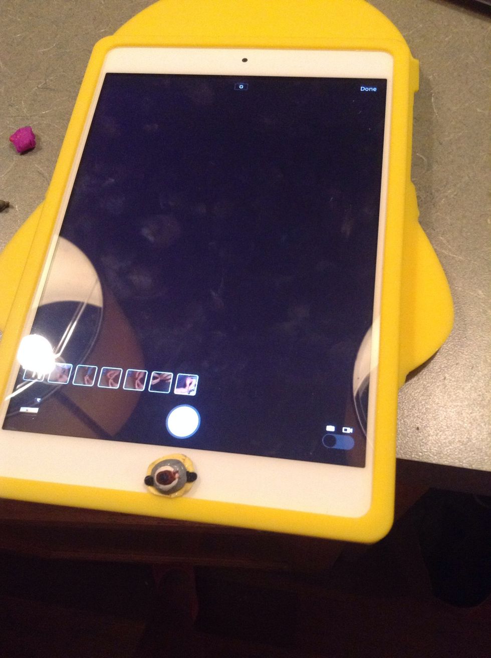 The sticker on my device