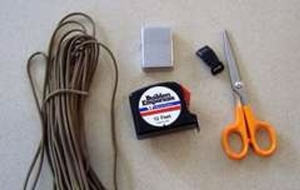 The supplies needed for making this