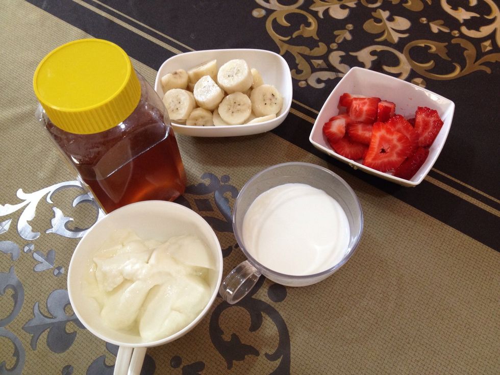 The supplies.