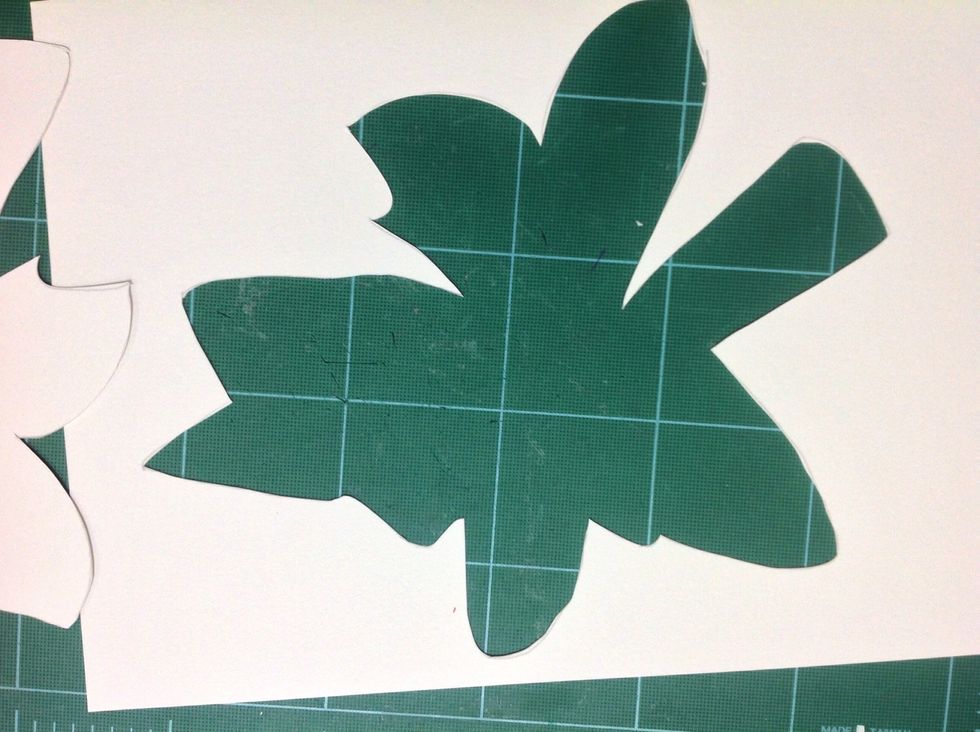 The tag board makes a nice stencil.