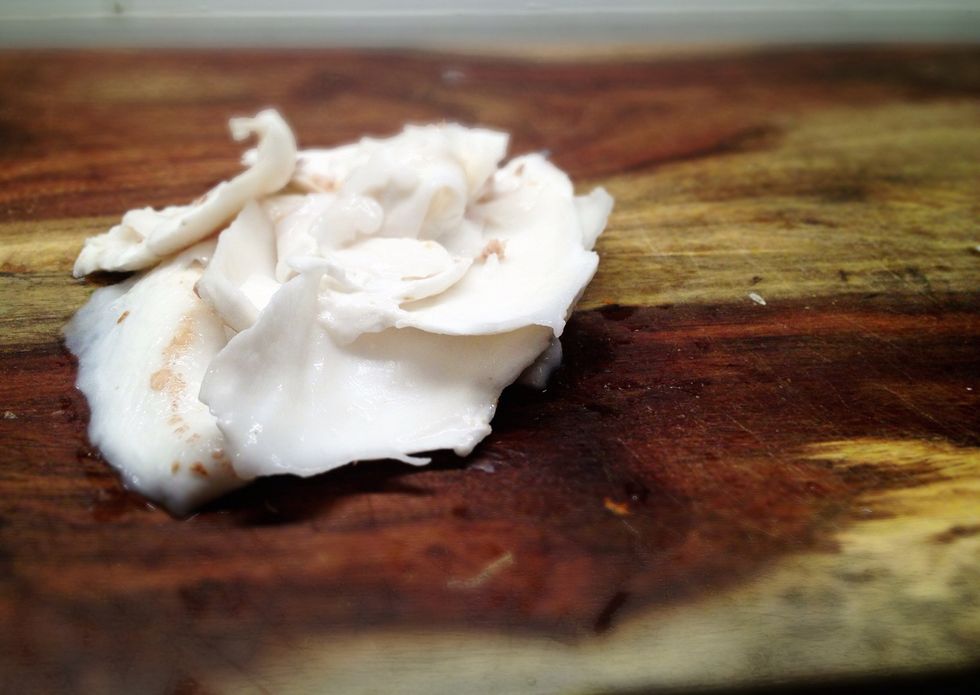 The texture of fresh coconut can range from gelatinous-custardy to firm and slightly rubbery. It had a mild sweet flavor is high fiber, minerals and has lots of healing properties