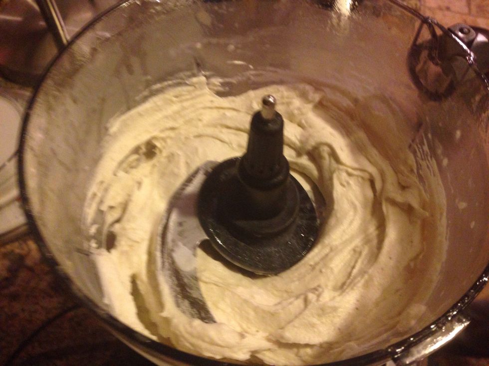 The texture should have a thicker look but not too thick, it should look like ice cream