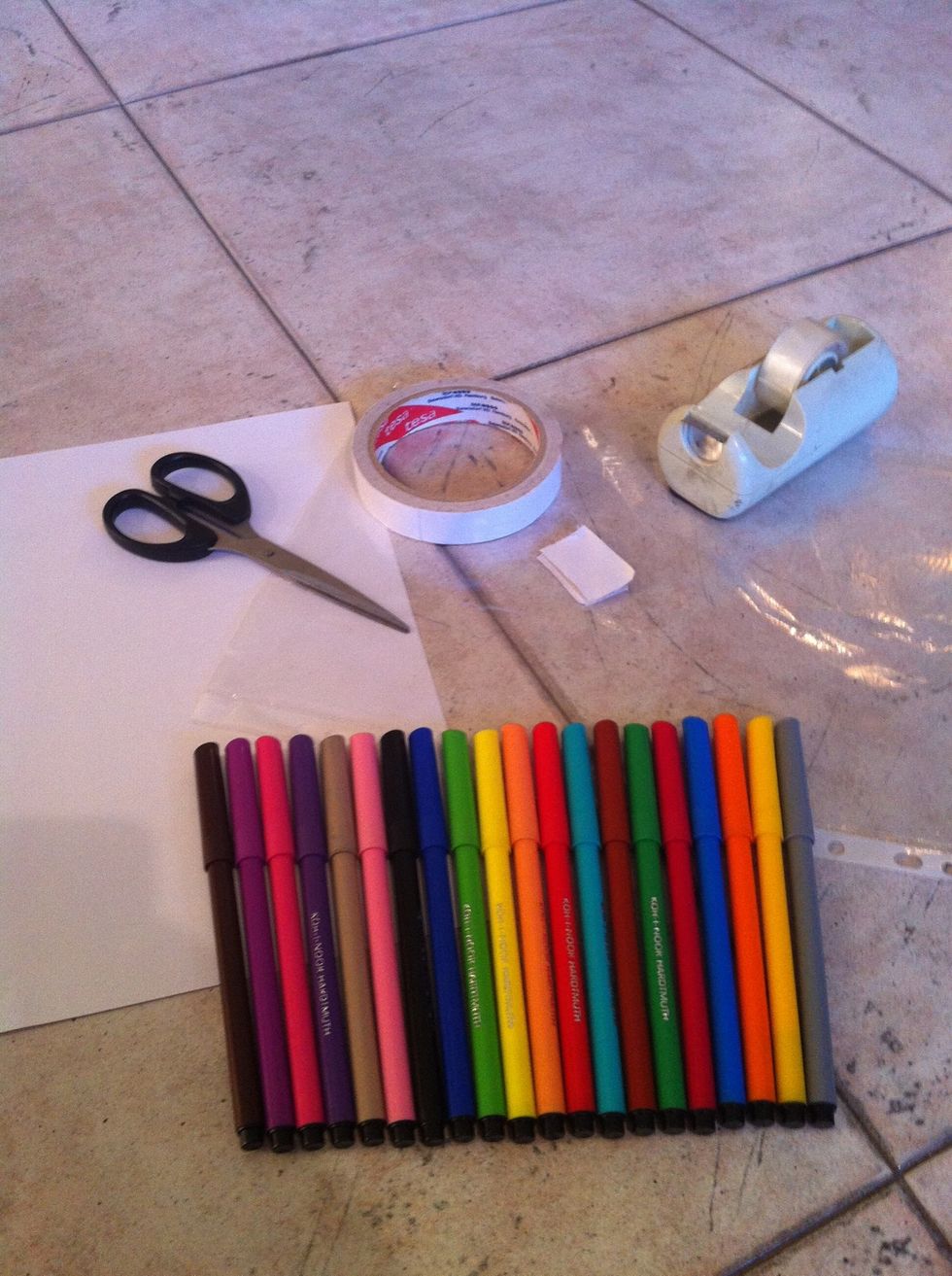 The things you need...