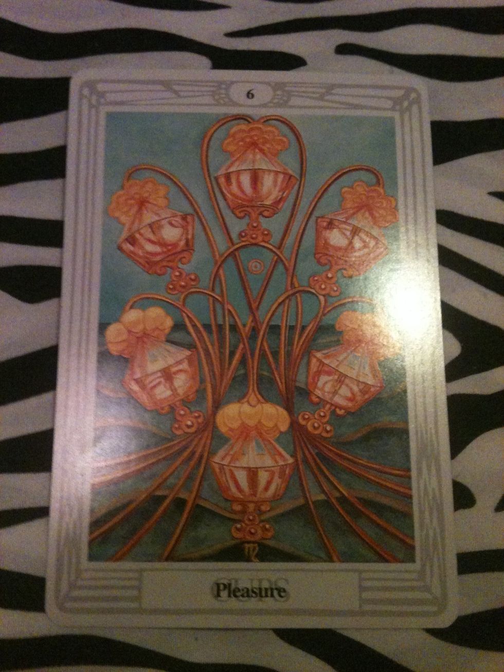 The third card will be the querent's near future (in a few weeks).