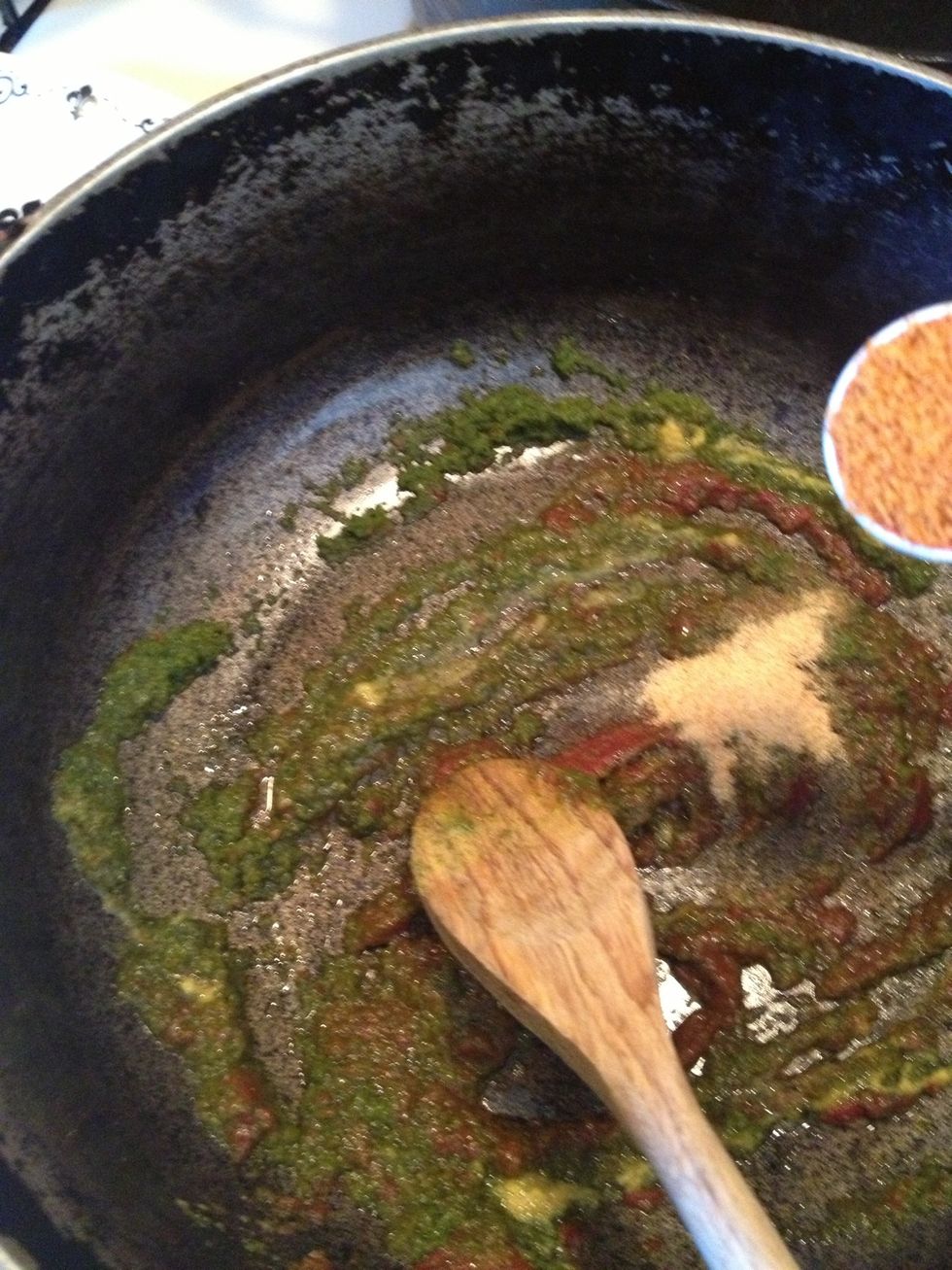 The tomato bouillon
