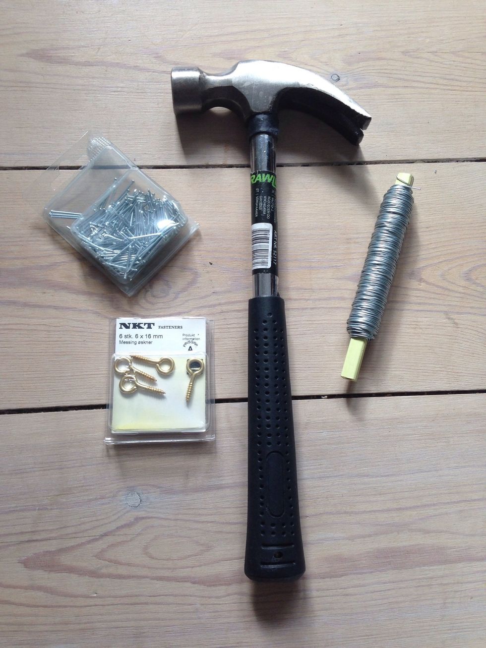 The tools. Take what you want and have at home. Just use your own creativity!