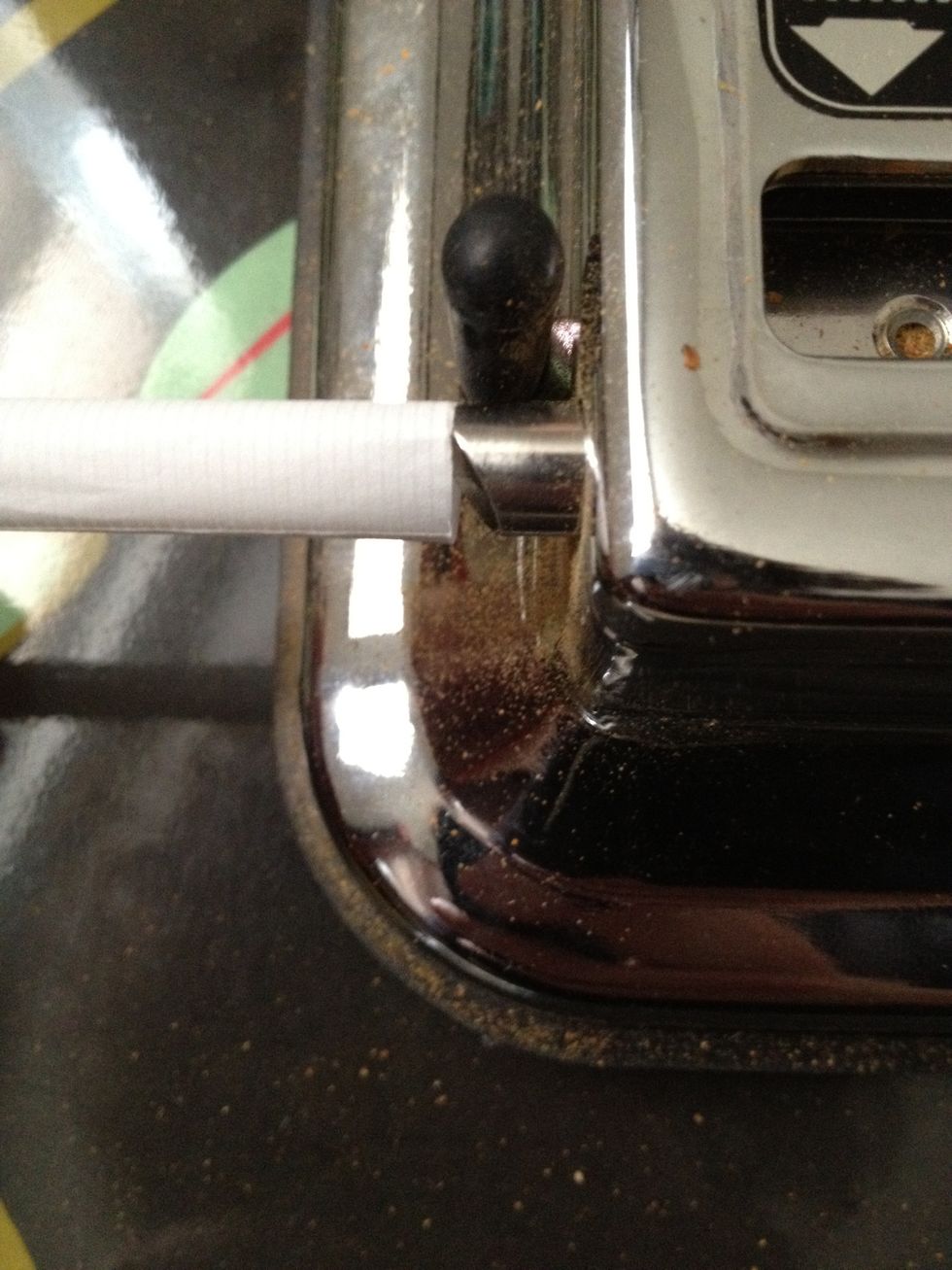 The trick to putting the tube on is to have it at a slight angel while making it slide onto the furthest point of the nozzle.