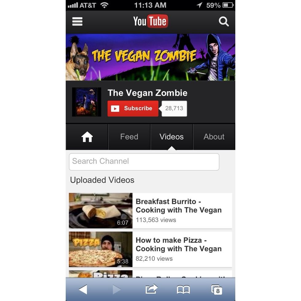The Vegan Zombie definitely showed me that i do not have to be limited with my choices and that there are a ton of recipe options.