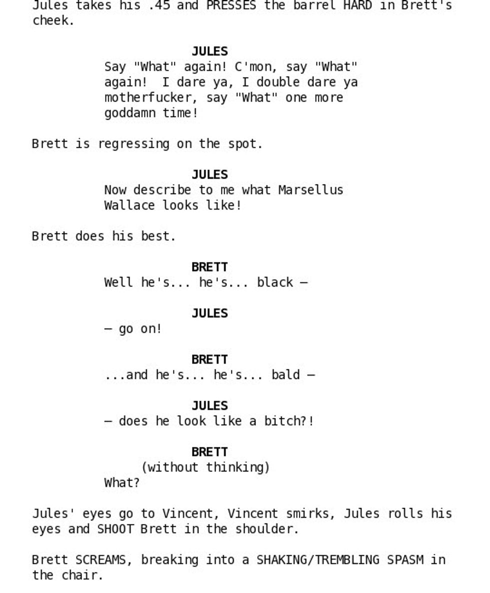 The very first thing you need in writing really any movie is a well written and clear script