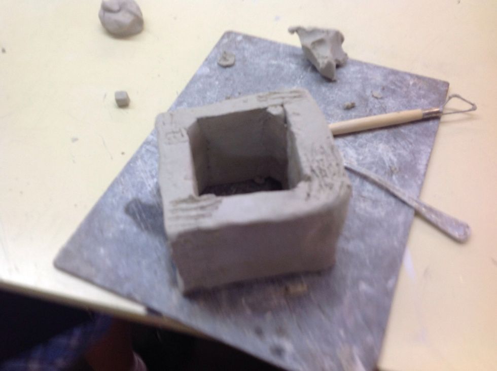 The walls connected together