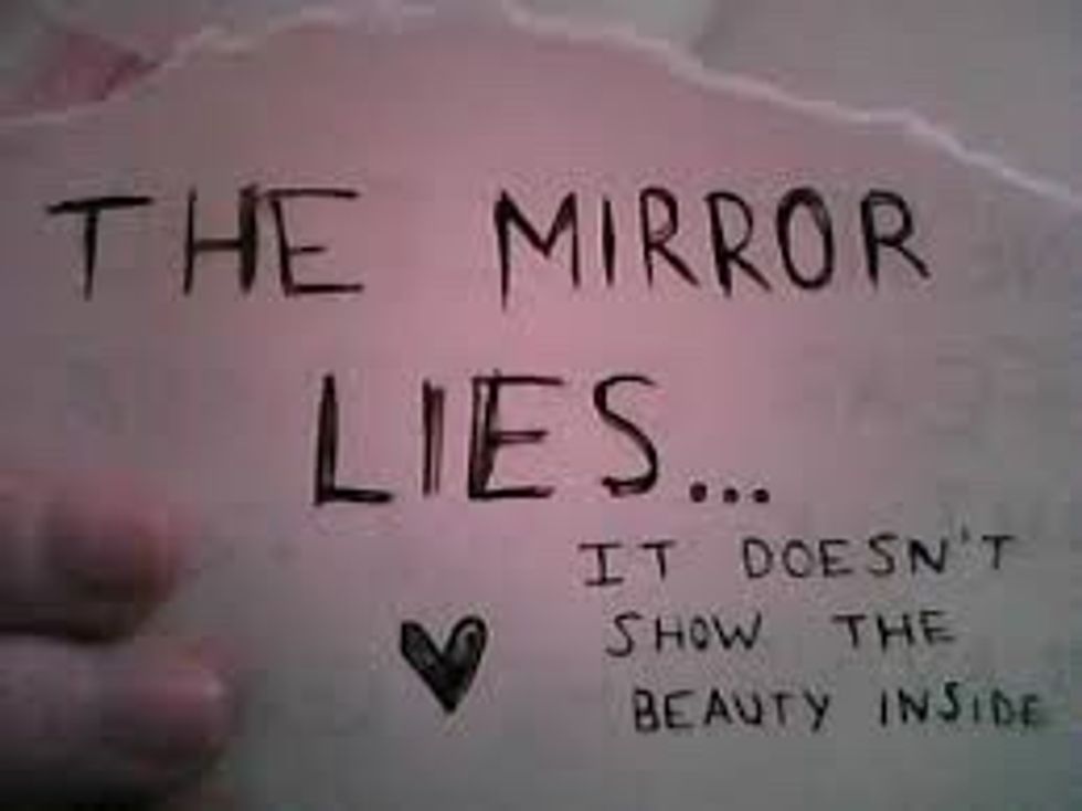 The way you look doesn't make you less of a person. If you live the way out want to and make the best choices you can, who cares what you look like?