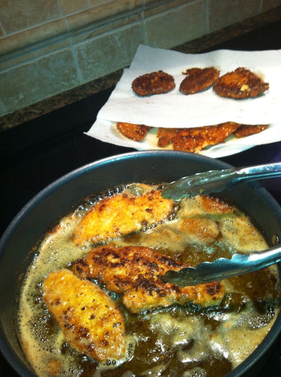 The wet and dry mixture will be ready in 1-2 minutes tops ( don't forget to flip it) so be careful not to burn it.