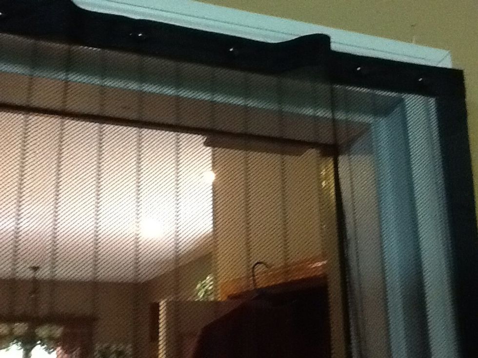 The white dots on top are just light reflections on tack heads. Recommend installing - they are in the kit. They add strength to the installation.