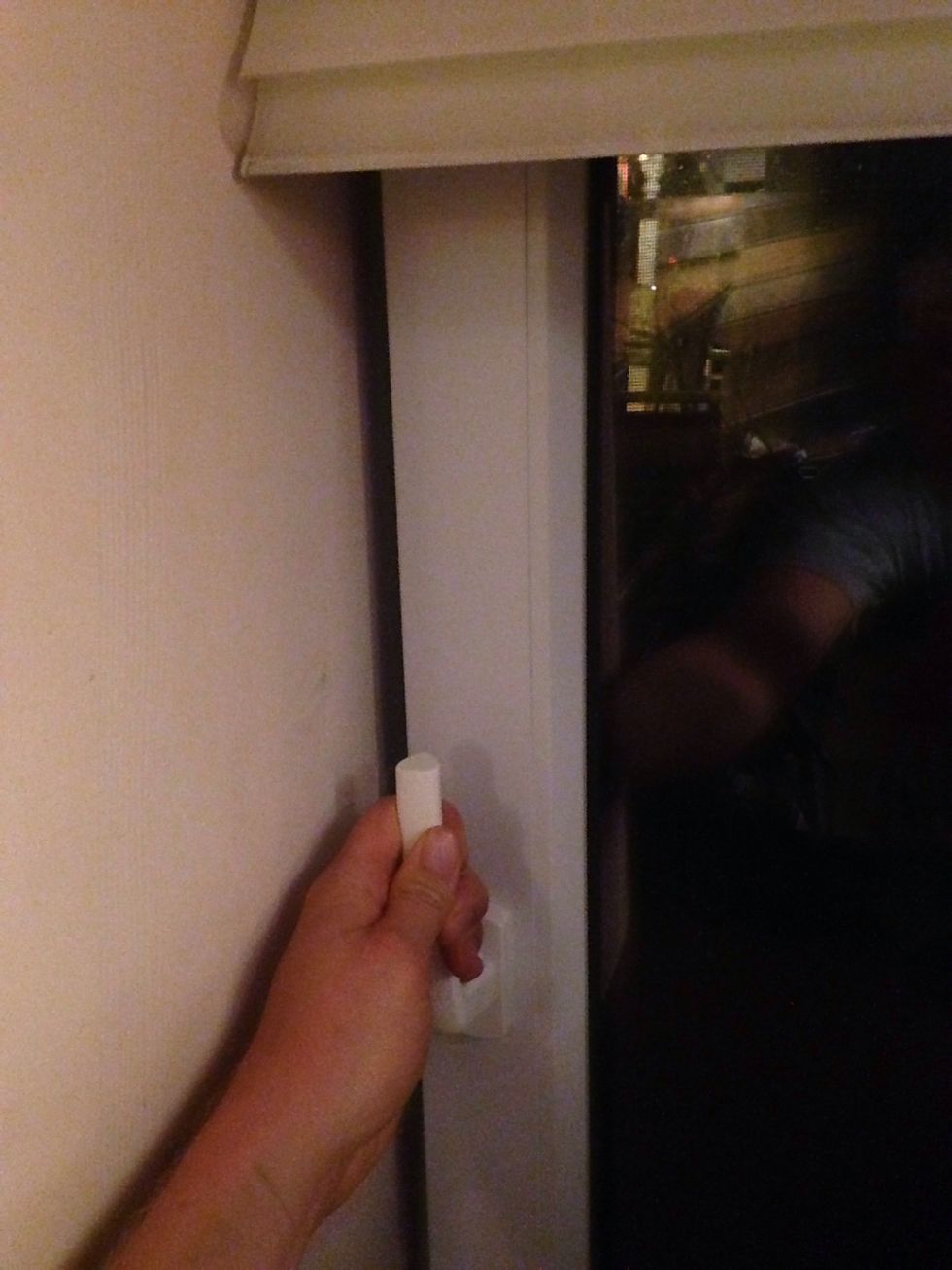 The windows swing in when handles are pointed up. This allows for airflow but minimizes weathers ability to penetrate