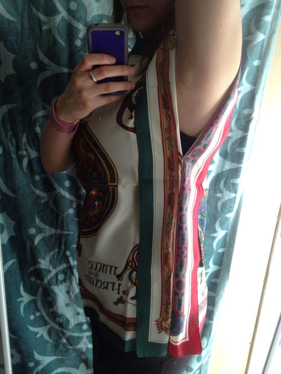 The wing will wanna split from each other like above.