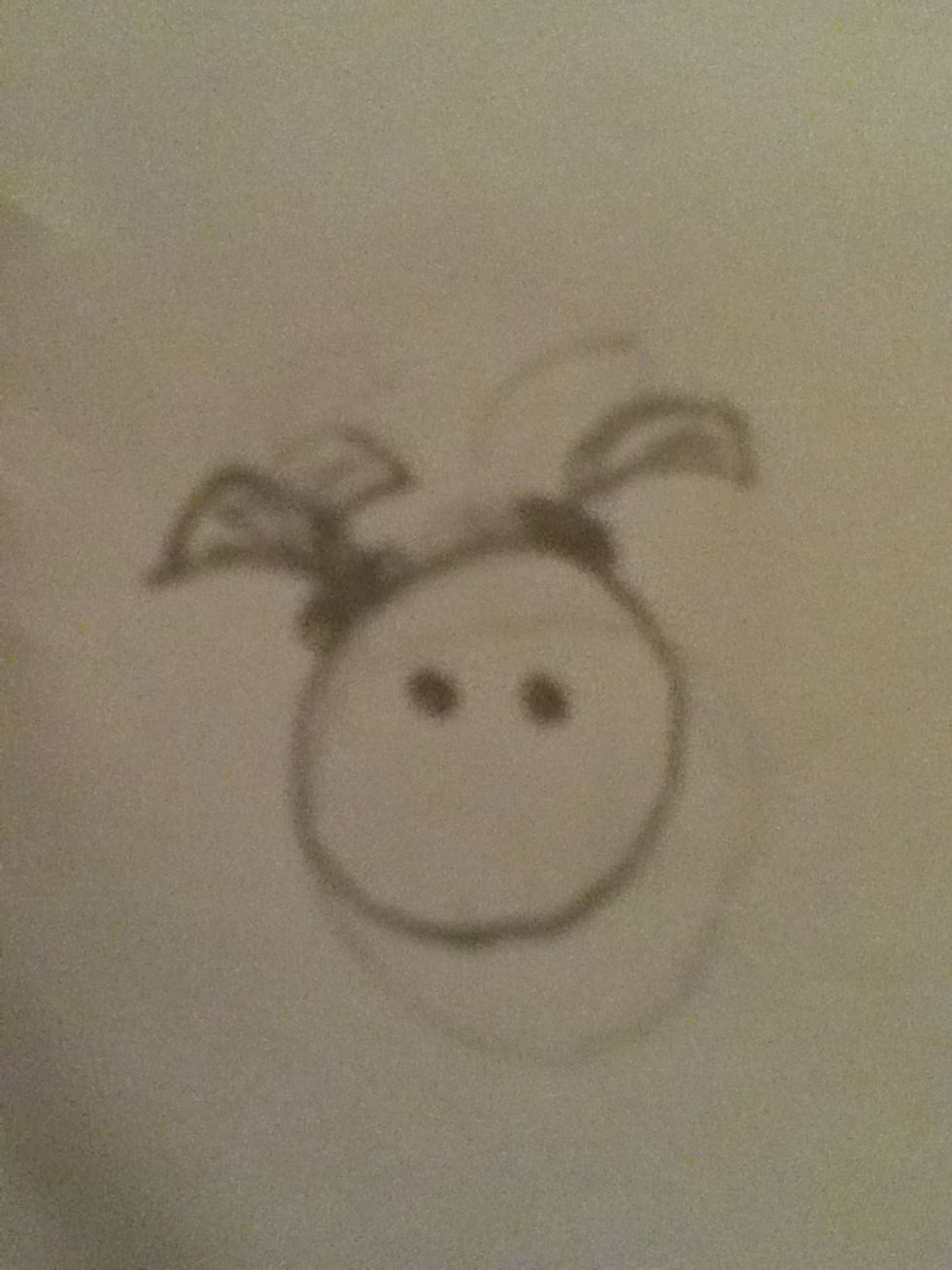 Them in the head draw eyes