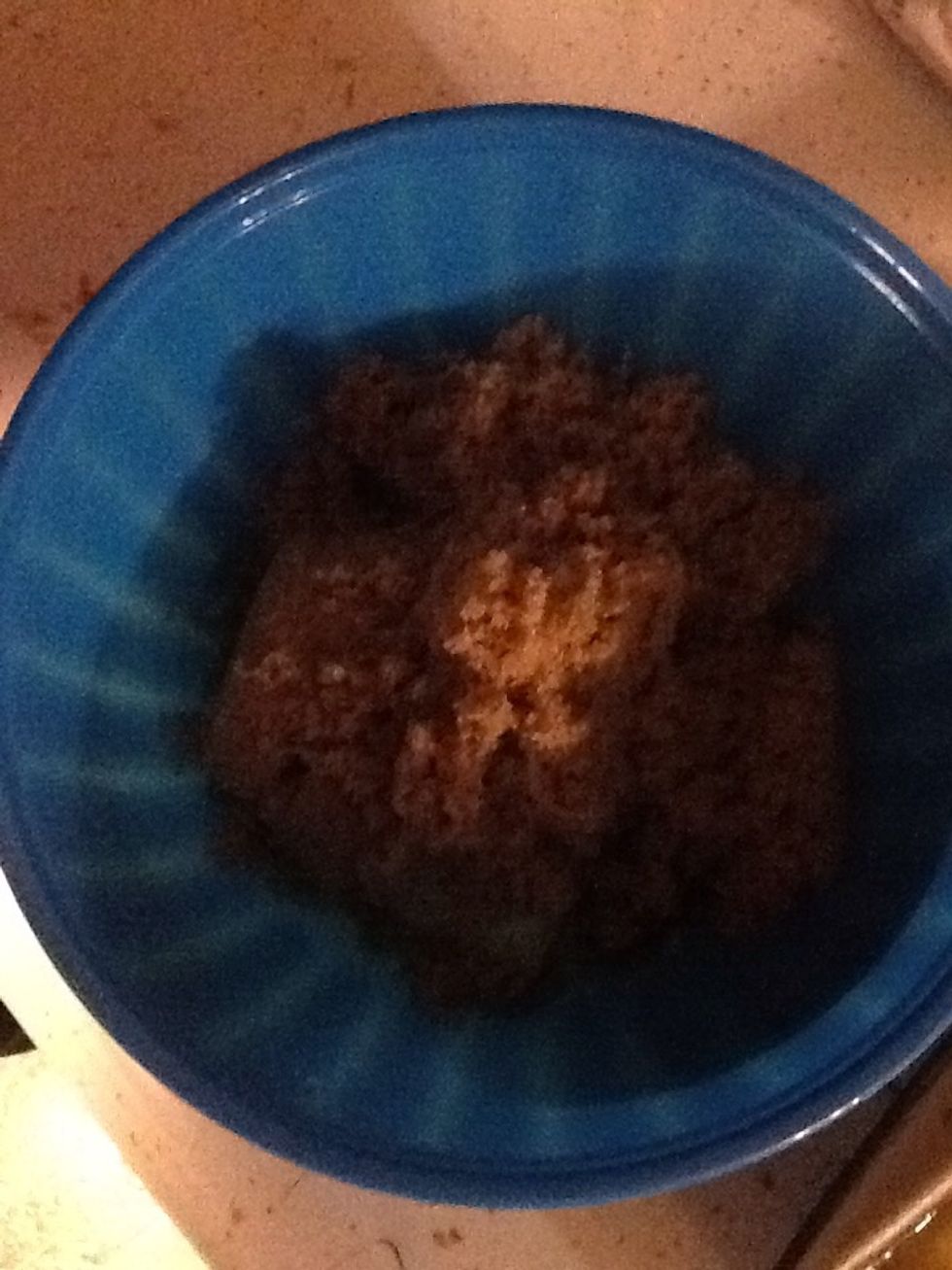 Then 2/3 cup of brown sugar