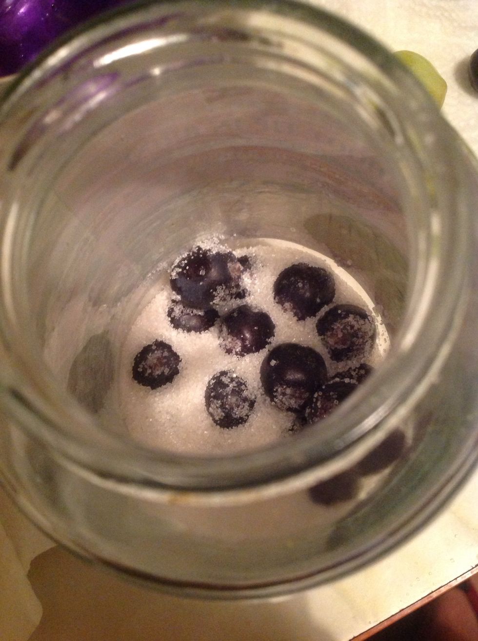 Then a layer of sugar