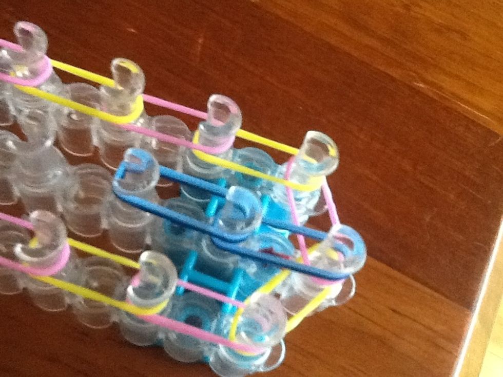 Then a light blue over it