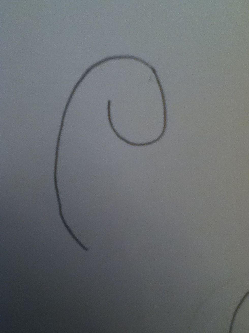 Then a little u shape attached to the end