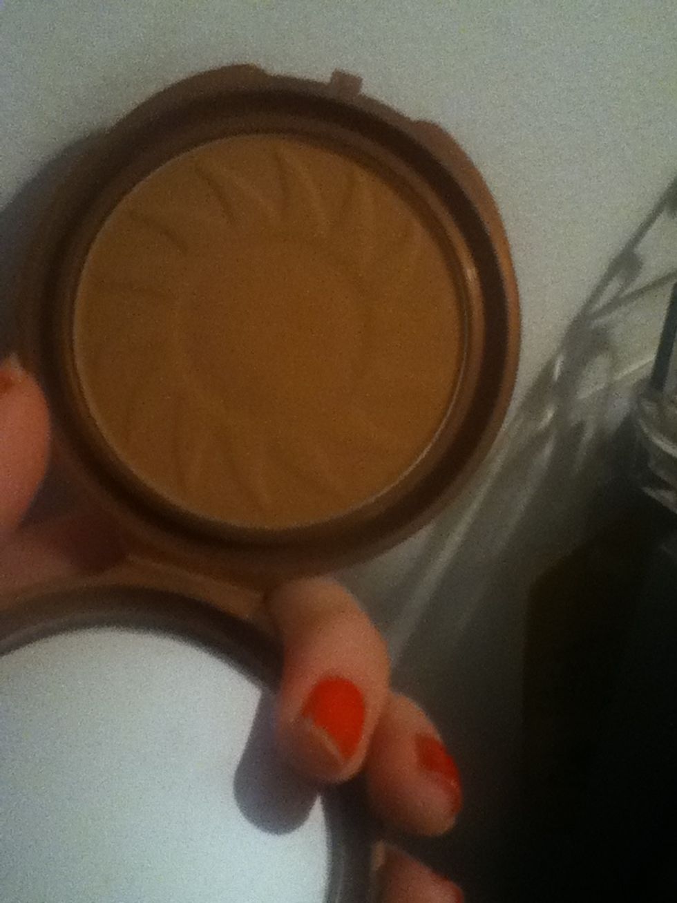 Then a matte Bronzer. This is NYC smooth skin bronzing face powder in sunny