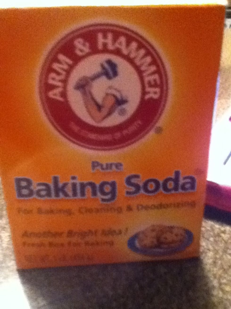 then add 1 pinch of baking soda