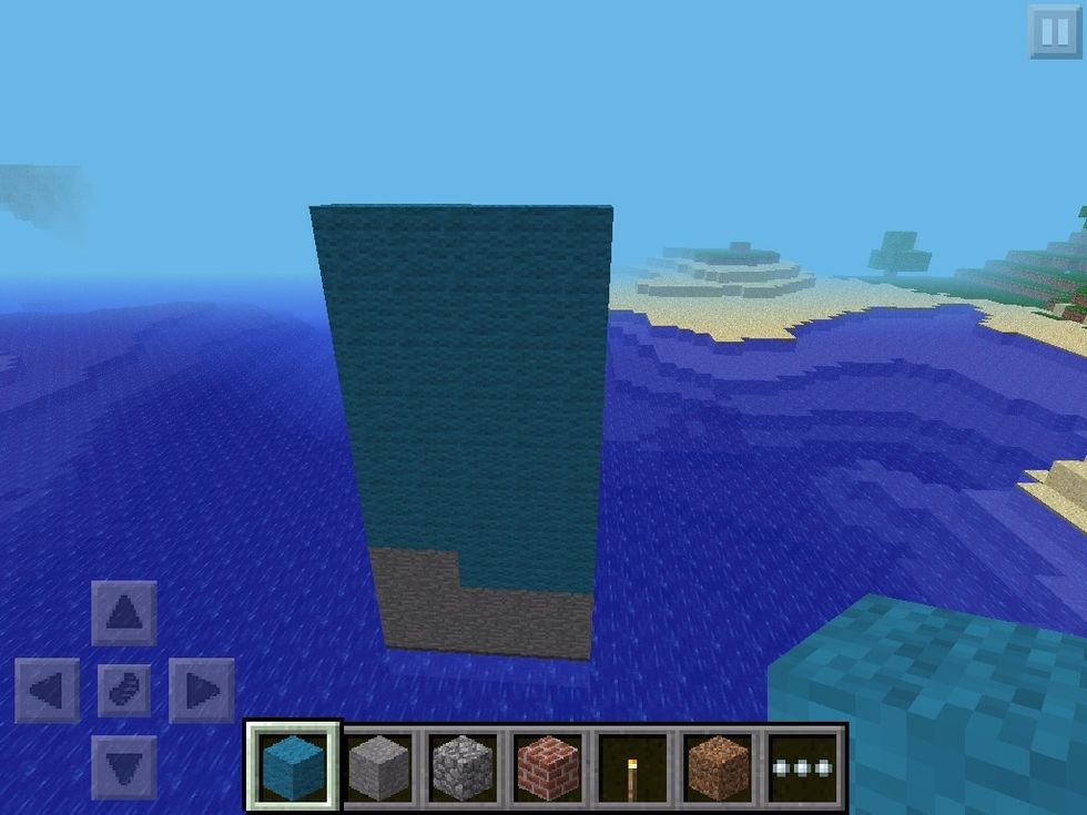 Then add 6 more blocks..........