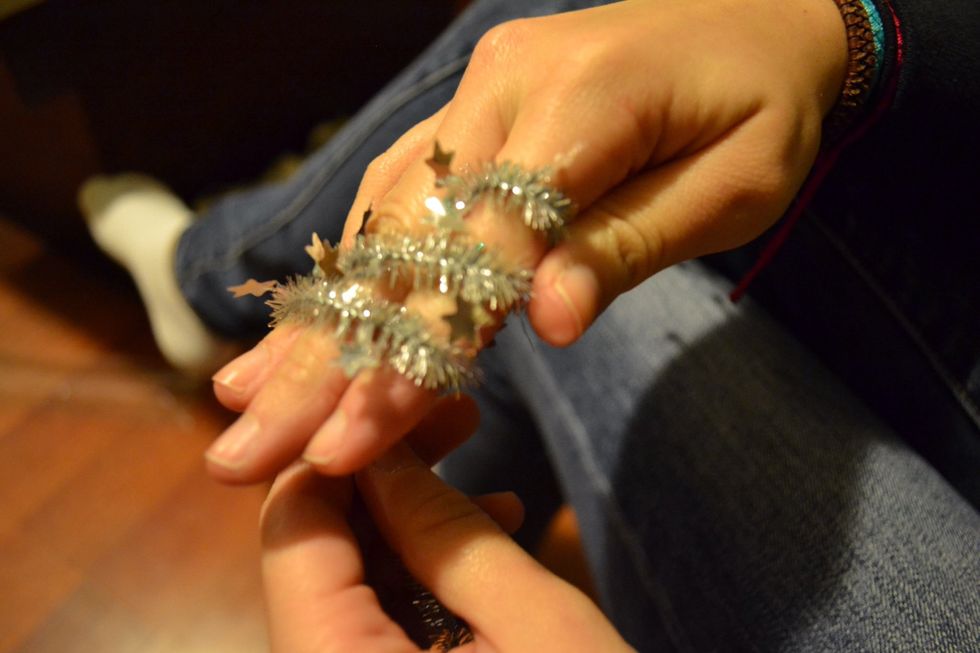 Then add a 3rd finger and wrap