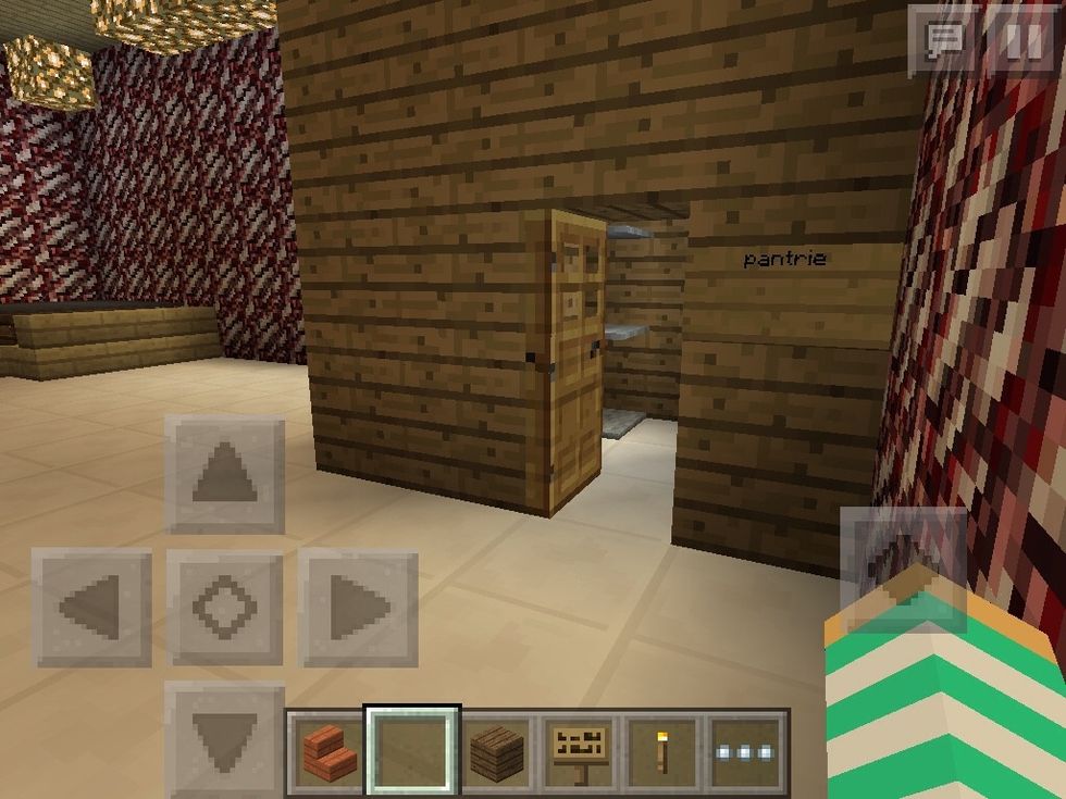 Then add a pantry