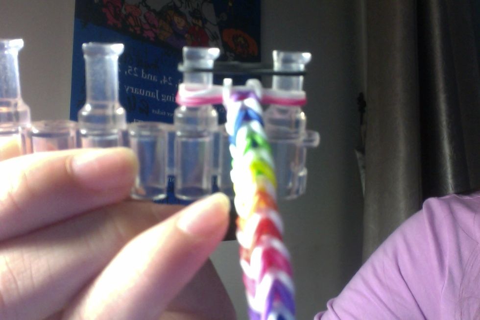 Then add an band that is irrelevant to your bracelet's color or design.