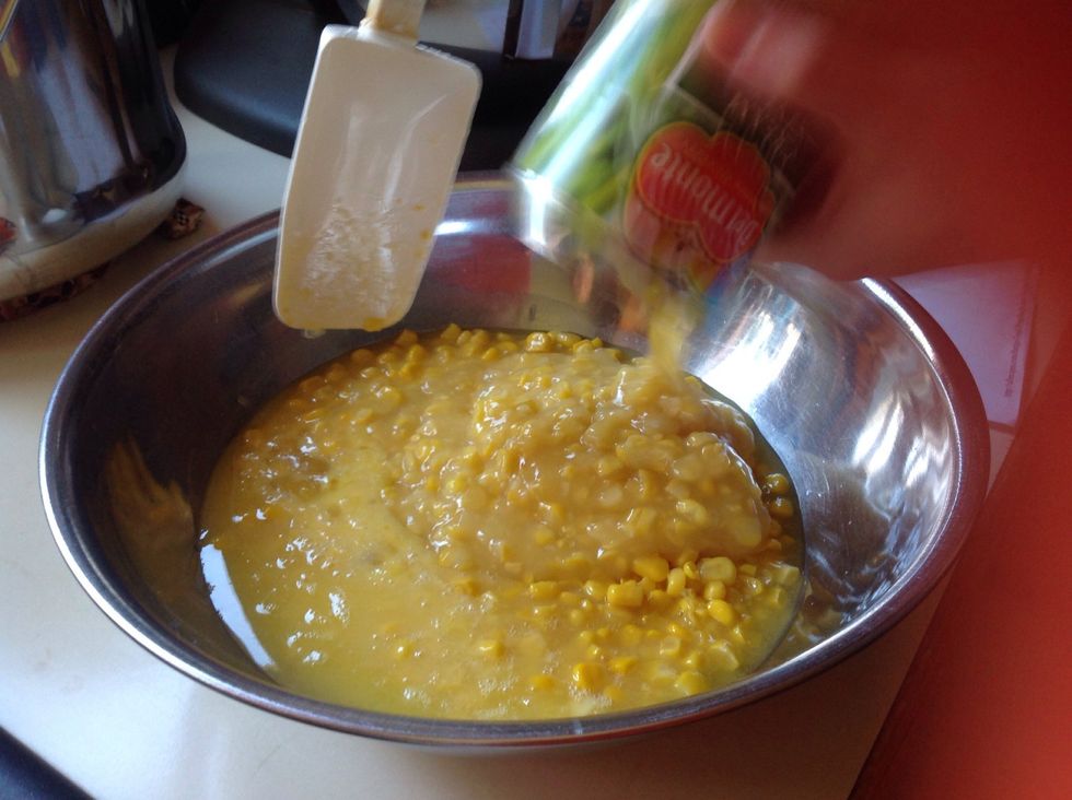 Then add and mix the other can