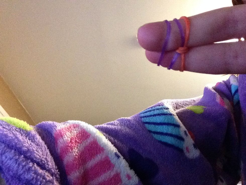 Then add another rubber band.