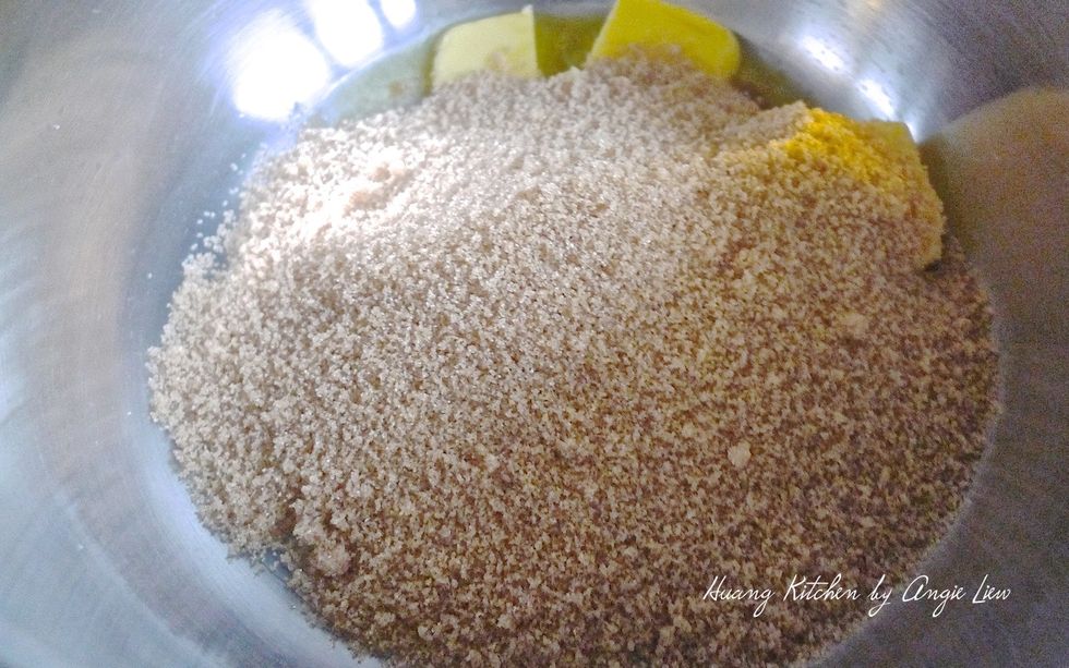 Then add brown sugar.
