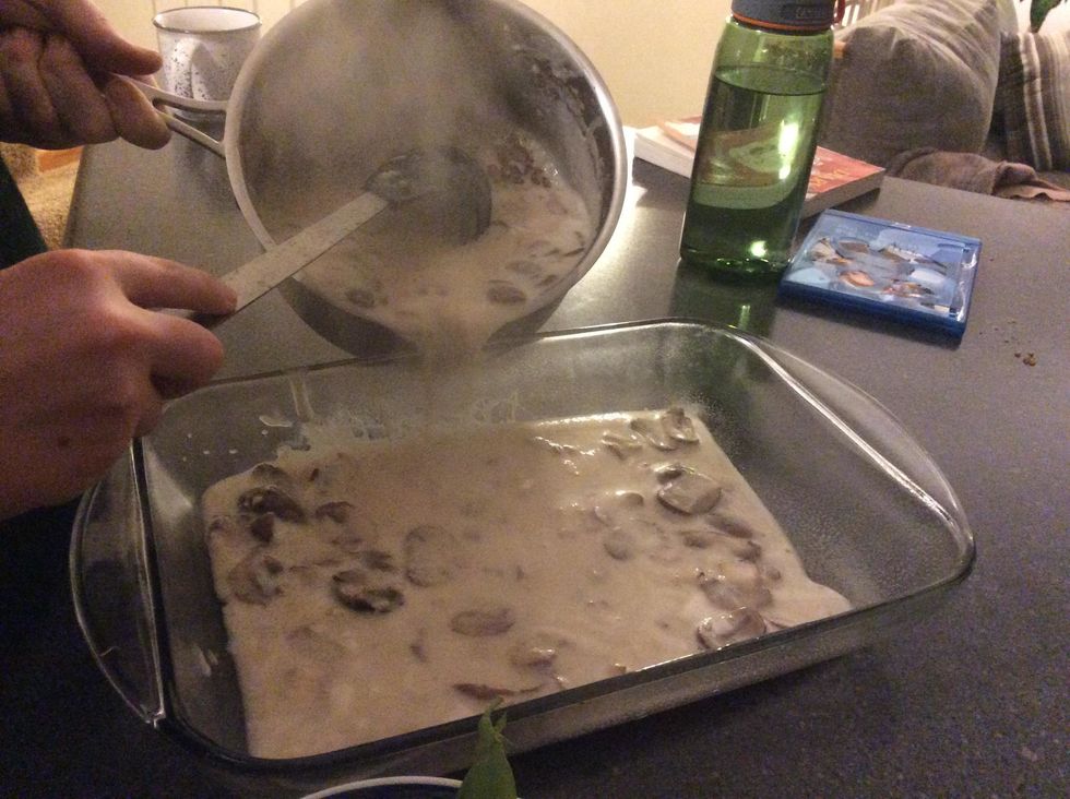 Then add it to the pan
