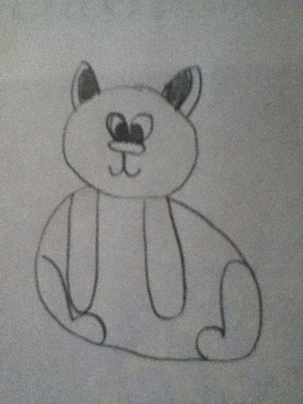 Then add legs and arms.