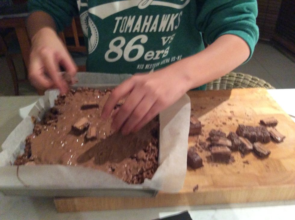Then add mars bars