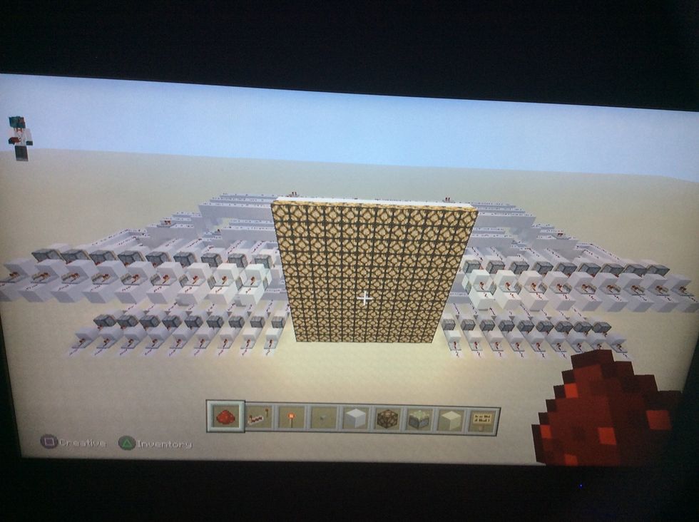 Then add one to every redstone wire.